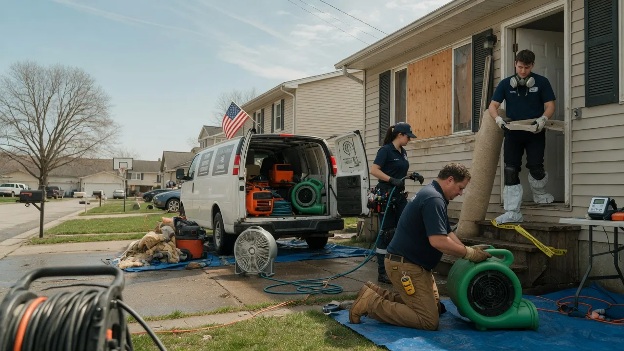 Water Damage Restoration in Rinard, IL near me